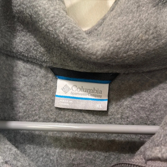 Columbia Gray Performance Jacket with High Collar / A24 - Picture 2 of 5